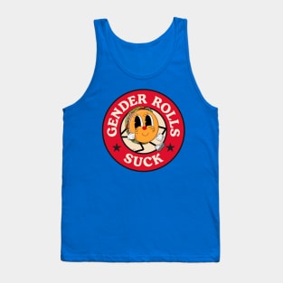 Gender Rolls Suck - Gender Roles Pun Tank Top